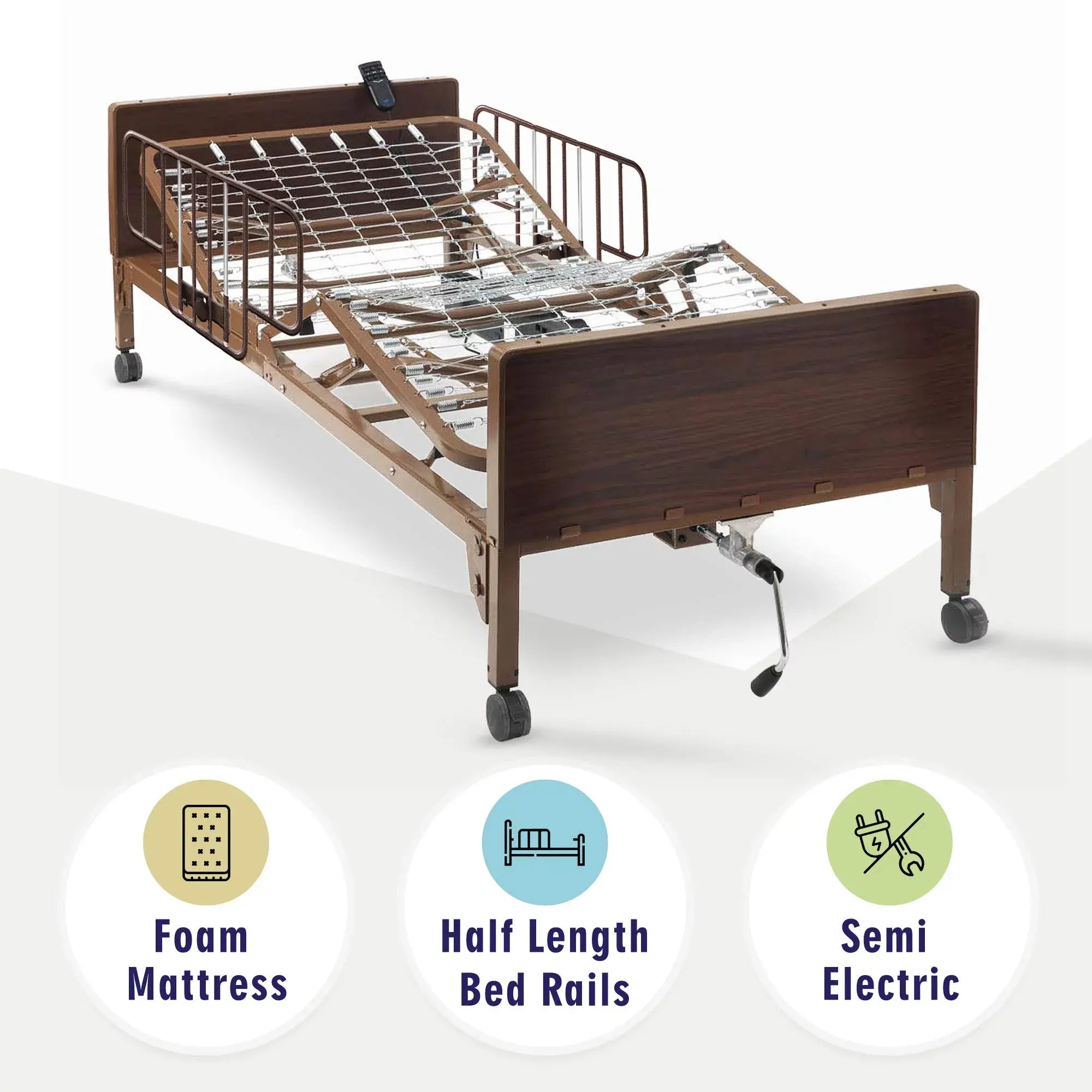 Full Electric Homecare Low Bed