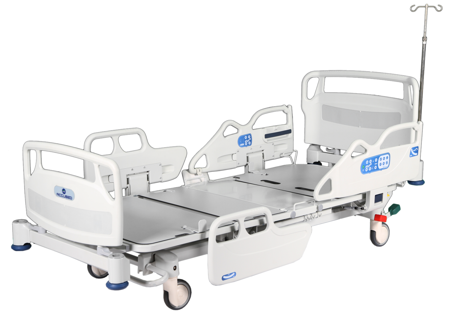 Acute Care Bed with Boards & Rails, 600 LB Cap