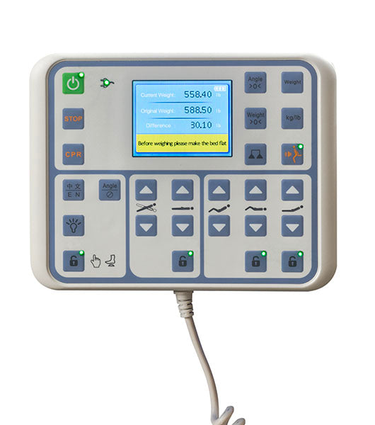 Lincoln Expandable Bariatric Bed with Scale